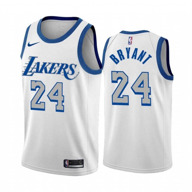 Men Los Angeles Lakers #24 Bryant White Game Nike 2021 NBA Jersey